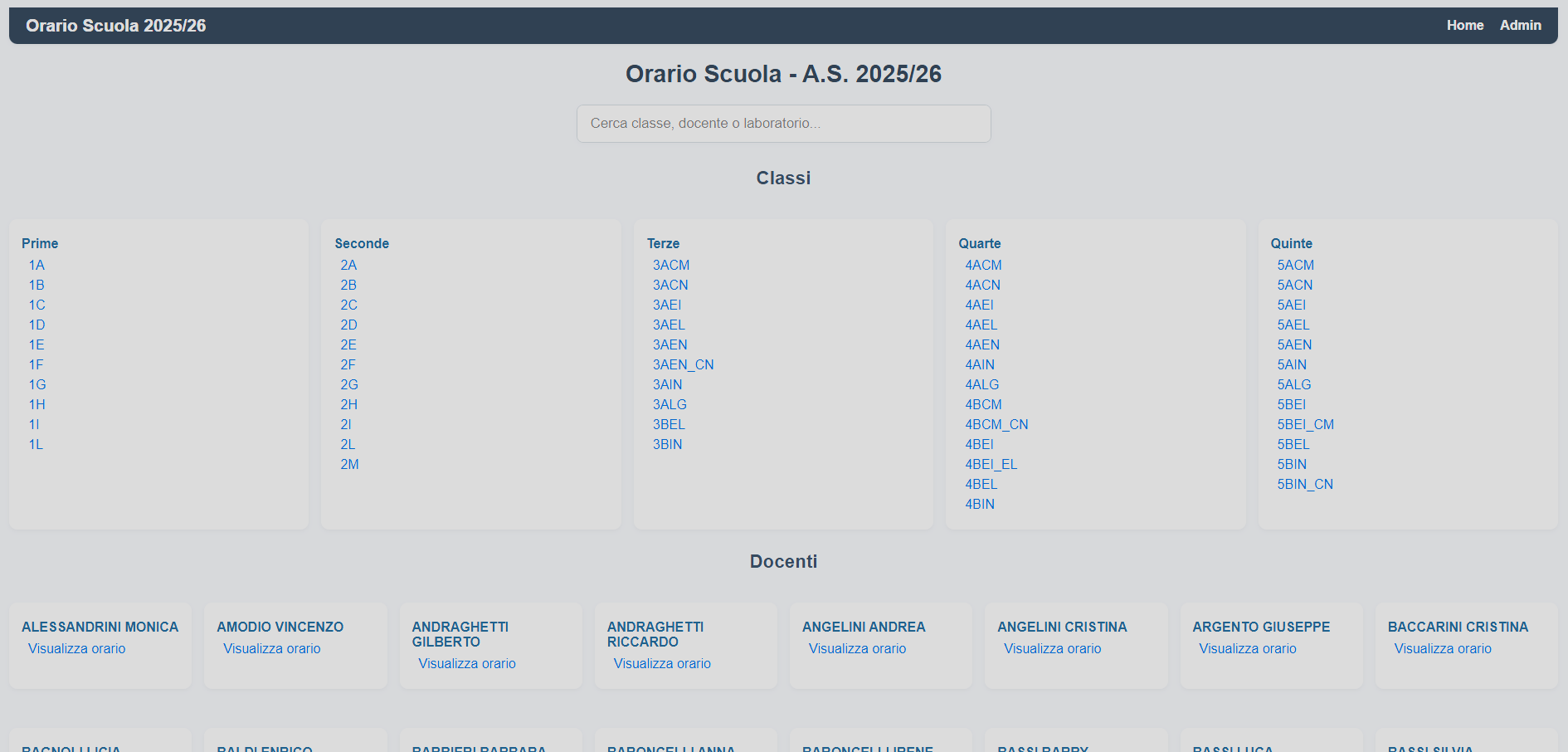 Homepage