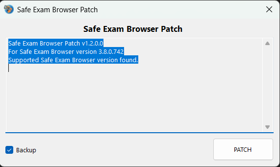 Standard Patcher UI